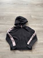 122/128 ❤️ H&M Sweatjacke mit Kapuze grau rosa Dresden - Trachau Vorschau