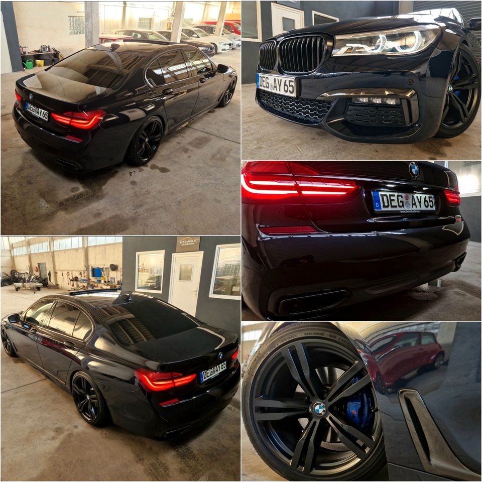 BMW G11 730d M-SPORTPAKET-CARBON-MASSAGE-SCHIEBEDACH-TOP ZUSTAND in Plattling