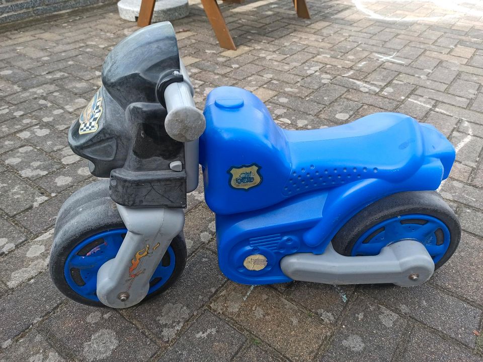 Bobby Motorrad blau in Haselbachtal