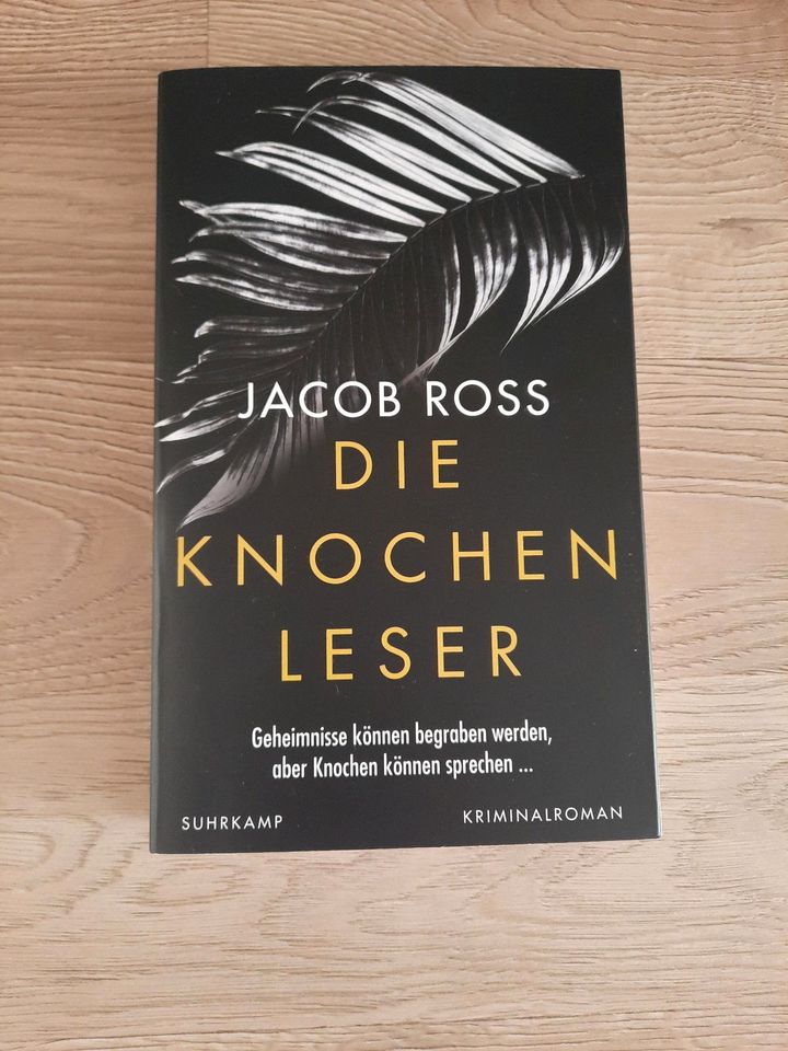 Jacob Ross Die Knochenleser Taschenbuch Kriminalroman in Eberdingen