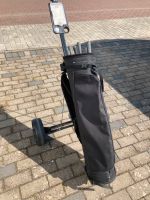 Golftrolley mit Tasche und 6 Schläger Niedersachsen - Bad Münder am Deister Vorschau