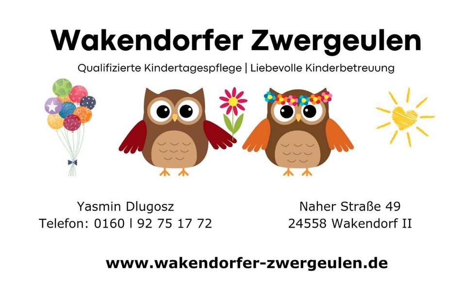 Kindertagespflege | Kinderbetreuung | Tagesmutter in Wakendorf II