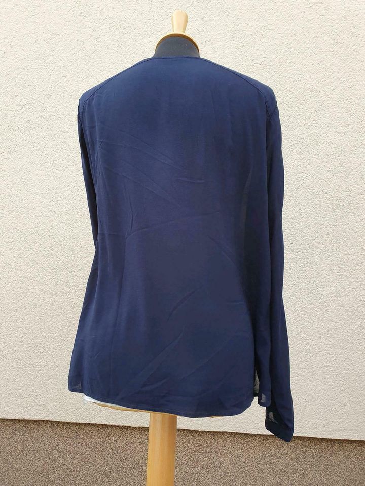 Marc O Polo Bluse (TOP ZUSTAND) Gr. 38 dunkelblau in Stendal