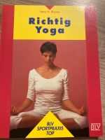 Buch „Richtig Yoga“ H. H. Rhyner Bayern - Manching Vorschau