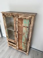 hochwertig Echtholz highboard Vitrine Vintage Nordrhein-Westfalen - Remscheid Vorschau