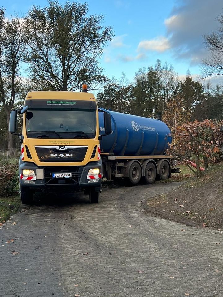 Gülle-, Gärrest-, Klärschlamm- und Abwassertransport in Bröckel