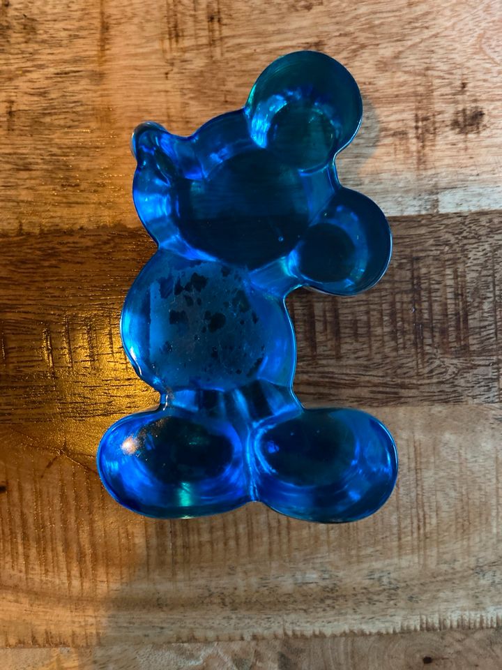 Mickey Maus Glasfigur / Buchstopper in Hamburg