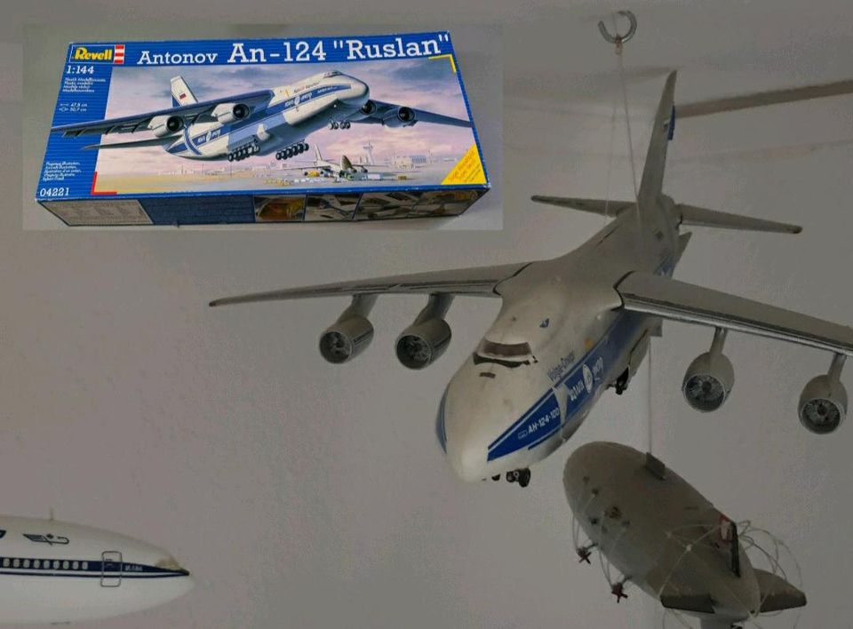 Antonov An-124 Ruslan - FERTIGMODELL 1: 144 Nr.: 04221 Gebraucht in Zwickau