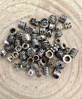 20 Stück Großloch-Perlen, Metallperlen, Modulperlen, Spacer -Mix- Bayern - Triefenstein Vorschau