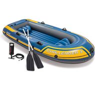 Intex Challenger 3 Set Schlauchboot 295x137x43cm, Blau/Gelb Nordrhein-Westfalen - Düren Vorschau