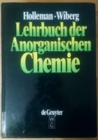 Hollemann Wiberg – Lehrbuch der Anorganischen Chemie Dresden - Radeberger Vorstadt Vorschau