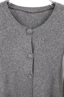 Grauer Damen Cardigan aus 100% Kaschmir S / 36 Strickjacke Beuel - Vilich Vorschau