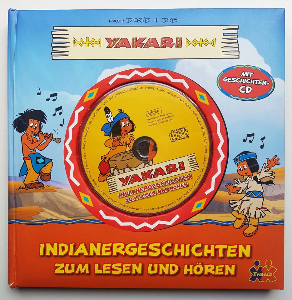3 Kinder Bücher Yakari Buch XXL + CD + Klangbuch Geräusche ab 5 J in Mülheim (Ruhr)