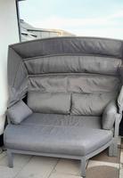 Lounge mit Sonnendach (abnehmbar) Alu grau, Textil anthrazit Baden-Württemberg - Gärtringen Vorschau
