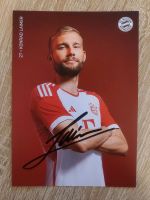 Handsignierte Autogrammkarte "Konrad Laimer" FC Bayern 2023 2024 Hessen - Melsungen Vorschau