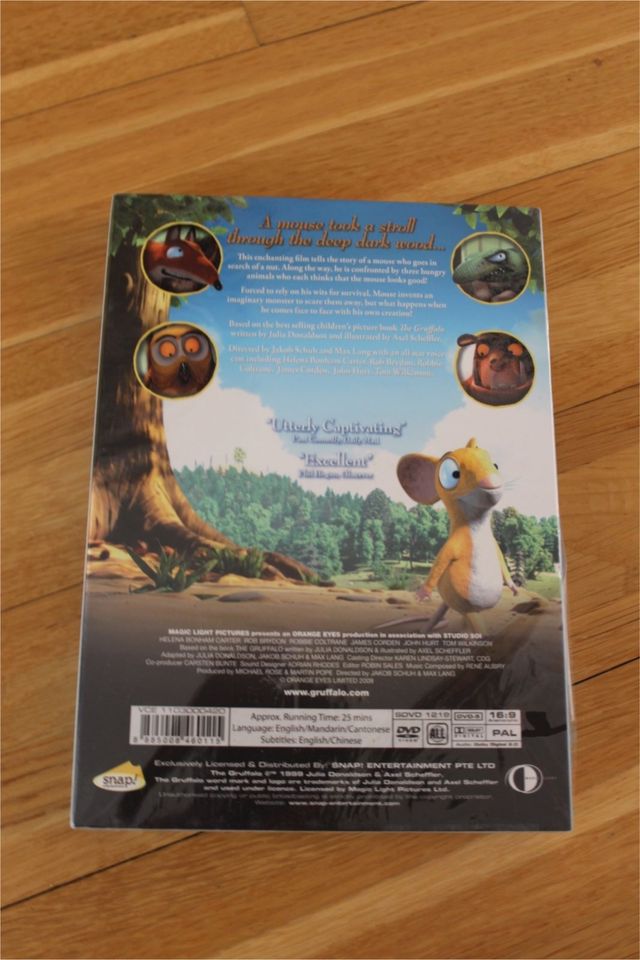 The Gruffalo DVD Englisch Special Bilingual Edition Mandarin OVP in Filderstadt