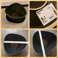 Blumentopf Ikea Bigarra schwarz  21cm Nordrhein-Westfalen - Herne Vorschau