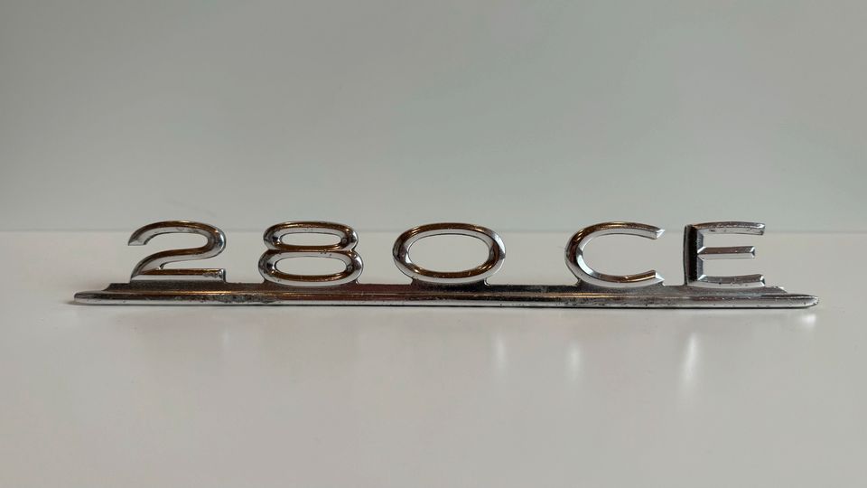 280 CE - W114 Typenschild / Emblem / Schriftzug - Mercedes Benz in Bad Saulgau