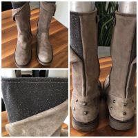 ❤️Schöne Rondinella Echtleder Stiefel 37 Glitzer/Nieten auch Geox Nordfriesland - Stedesand  Vorschau