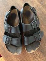 Birkenstock Arizona schwarz Leder Gr 41 schmal Berlin - Neukölln Vorschau
