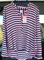Emily van den Bergh Bluse 36 marine-pink-weiss Nordrhein-Westfalen - Hilden Vorschau