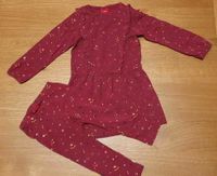 Esprit Kleid mit passender Leggings / Größe 86 / rot / bordeaux Berlin - Reinickendorf Vorschau