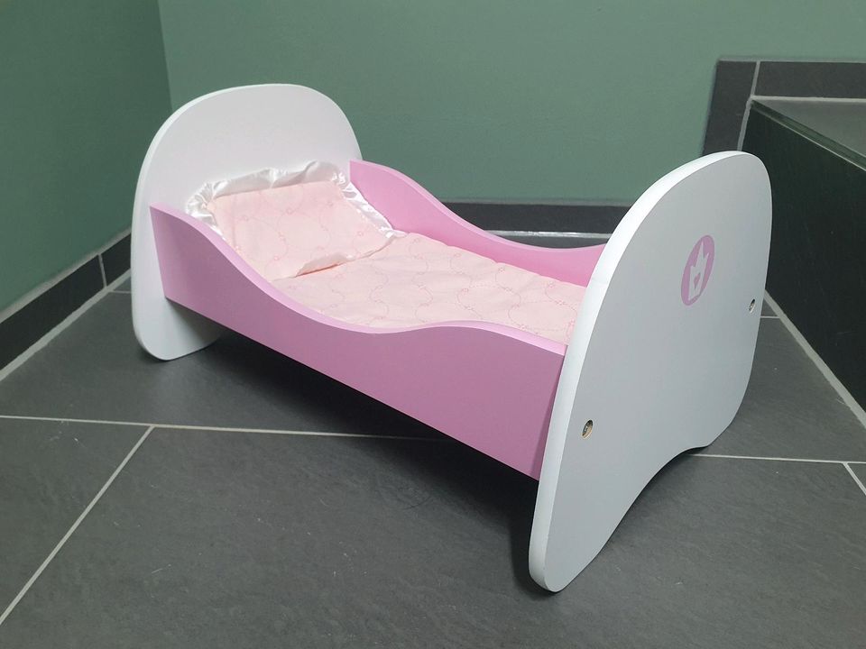 Puppenbett Princess World/ Bayern Design in Wasenbach