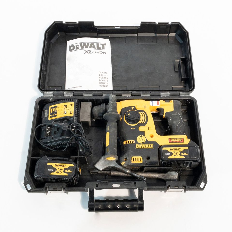 DeWALT 18V DCH253M2 Kombihammer Akku – mieten – leihen Bohrhammer in München