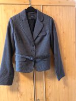 Blau karierter Blazer, H&M, Größe 38 Bayern - Bad Rodach Vorschau