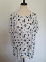Cecil T-Shirt  Blusenshirt weiß Blumen Gr. XXL 44 - 46 Hessen - Ober-Mörlen Vorschau