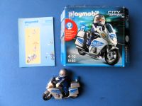 Playmobil - Polizei Motorrad - Blaulicht blinkt Frankfurt am Main - Sachsenhausen Vorschau