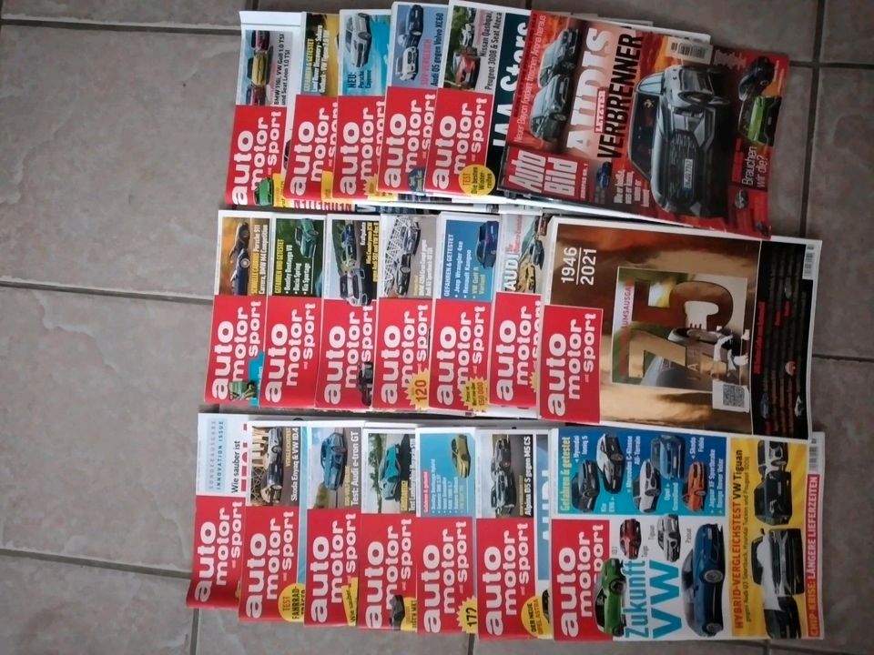 Auto Motor und Sport Zeitschriften 22stück in Dudeldorf