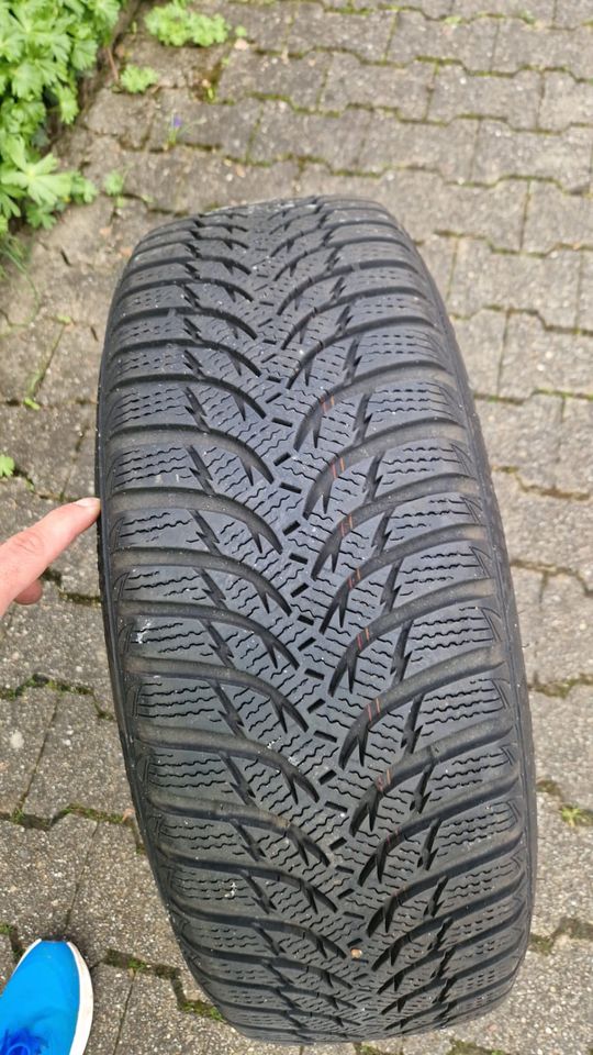 4 KUMHO Winterreifen neu mit Felge 205/60R16 92H für Audi A5 in Süßen