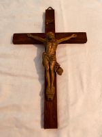 Holzkreuz,  Holzkreuz mit Bronzefigur Nordrhein-Westfalen - Neunkirchen-Seelscheid Vorschau