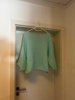 Sommer Pulli Strick mint türkis Gr. S M L italienische Mode Hessen - Groß-Zimmern Vorschau