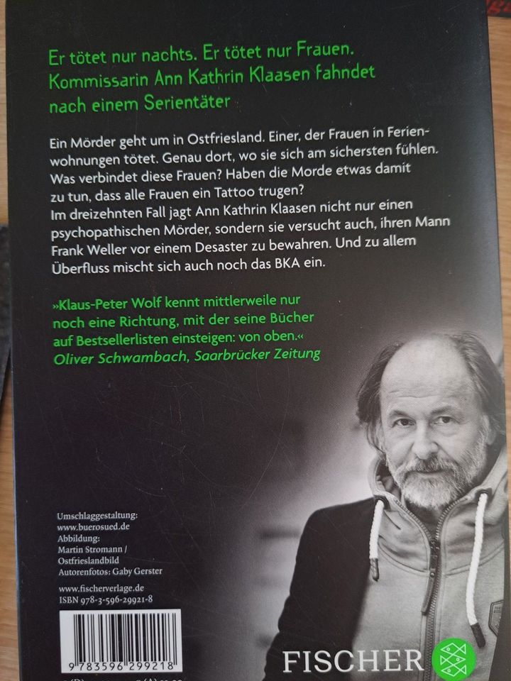 Wolf Klaus-Peter Ostfriesen Romane Regional Krimis Thriller ab 2, in Markt Indersdorf