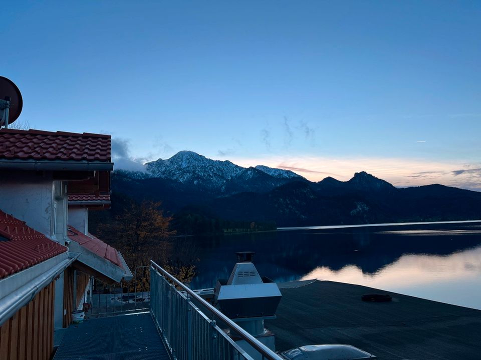 Möbliertes 2-Zimmer Apartment mit Balkon und Seeblick in Kochel am See