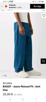 Bershka Baggy Jeans Relaxed fit dark blue Hessen - Butzbach Vorschau