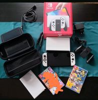 Nintendo Switch OLED mit Zubehör und ein Spiel Nordrhein-Westfalen - Hennef (Sieg) Vorschau