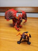 Schleich Eldrador Feuerdrache Höllenhund Bayern - Neumarkt-Sankt Veit Vorschau