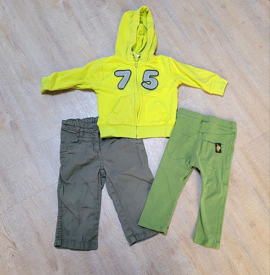 Kinder Kleidungsset Kleidungspaket Gr. 80 grün in Göppingen