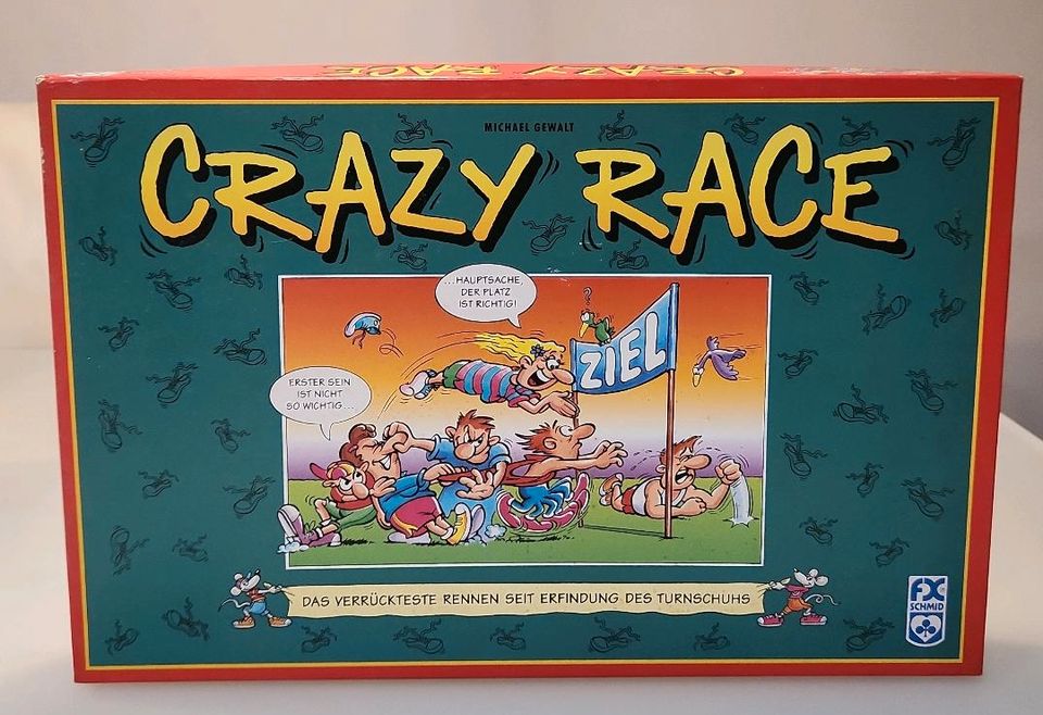 RAR Spiel FX Schmid 1994 Crazy Race Michael Gewalt Vintage in Ellhofen
