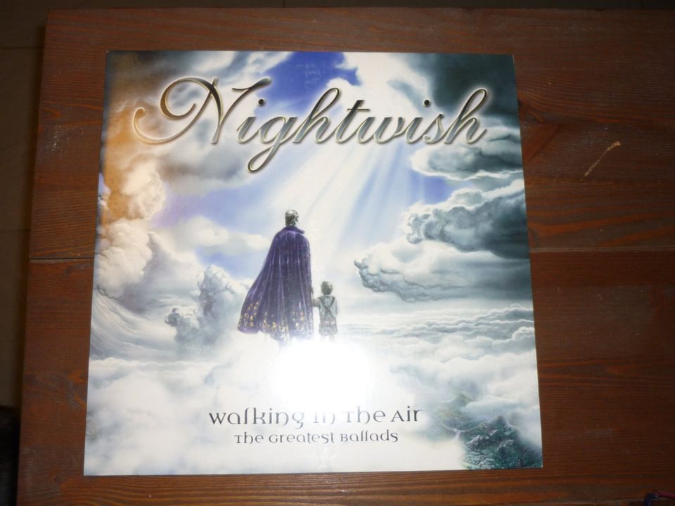 Nightwish, walking in the air, blaues Vinyl LP in Straubenhardt