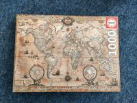 1000 Teile Puzzle historische Weltkarte Sachsen - Mittweida Vorschau