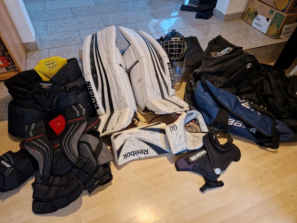 Eishockey Torwart, Goalie Ausrüstung in Bergkamen