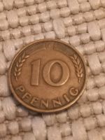 10 Pfennig Bank Deutscher Länder 1949 F Nordrhein-Westfalen - Marienheide Vorschau