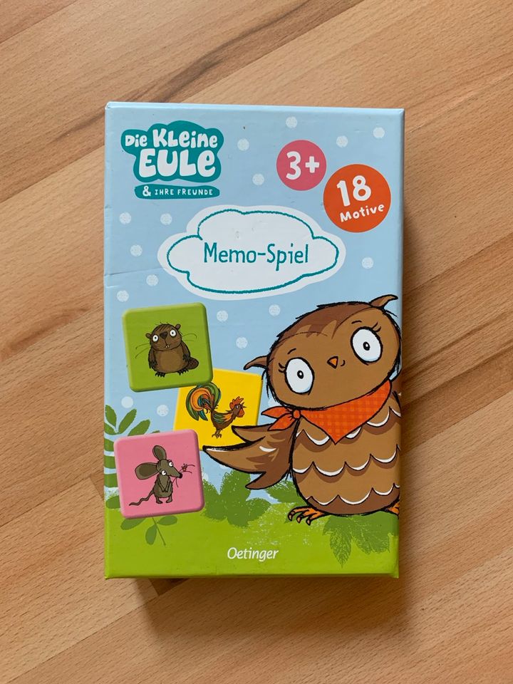 Die kleine Eule Memo-Spiel Memory in Schortens