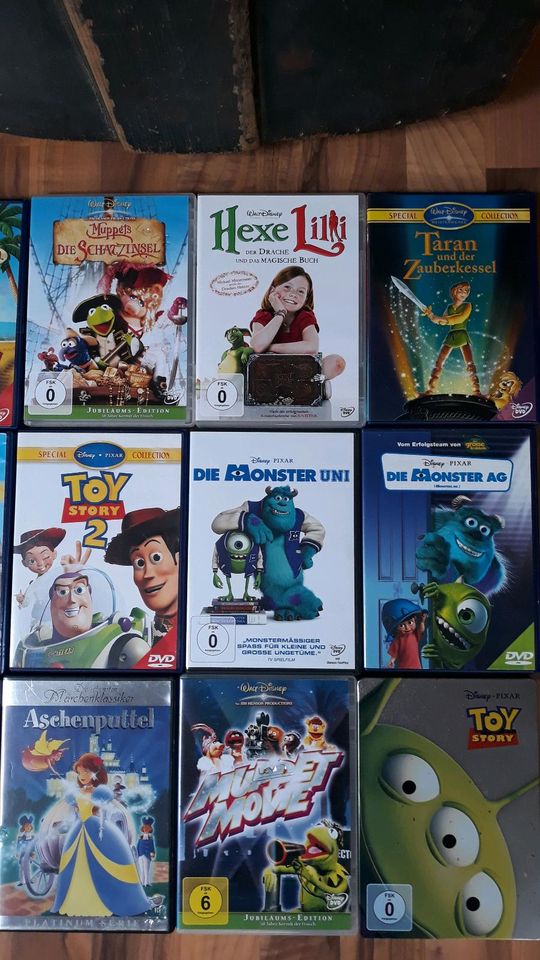 WALT DISNEY DVD FILME KLASSIKER ASCHENPUTTEL HEXE LILLI Taran in Mühlacker