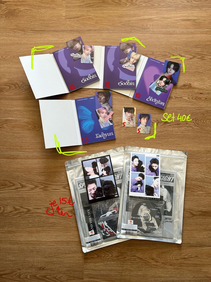 Verkaufe Kpop Album Txt Bloo Photocards in Prien