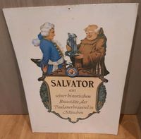 Altes Paulanerbräu Reklameschild München Salvator Brauerei Baden-Württemberg - Balingen Vorschau